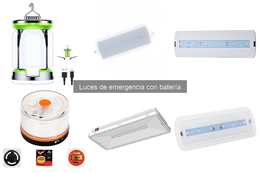 Luces de emergencia con batería: ¿Qué son y cómo funcionan?
