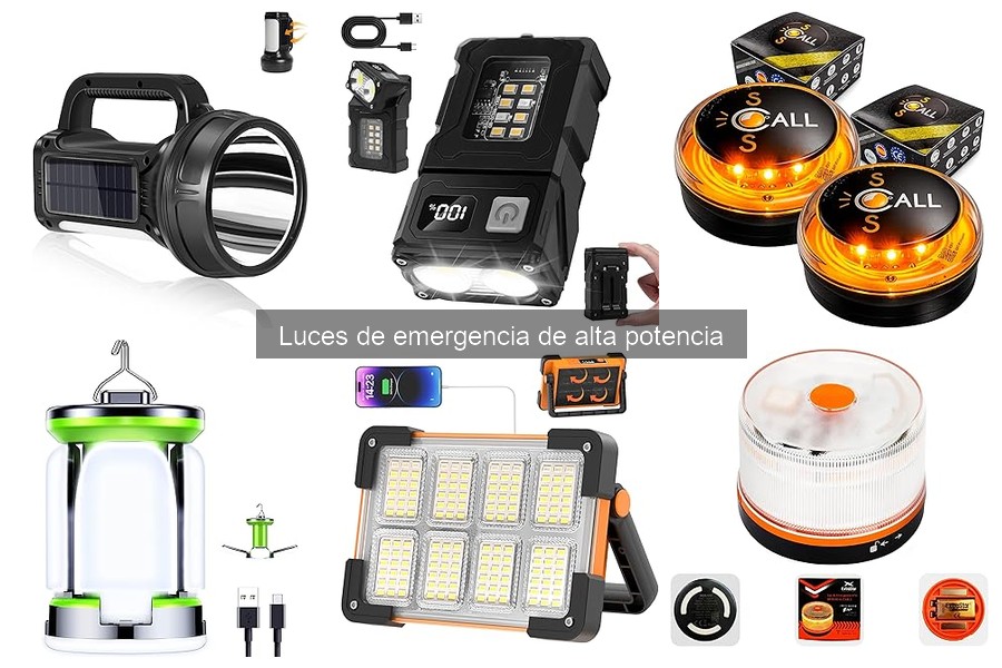 Luces de Emergencia de Alta Potencia: Qué Son y Sus Ventajas