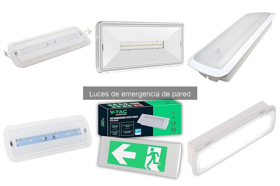 Luces de emergencia de pared: ¿Qué son y cómo funcionan?