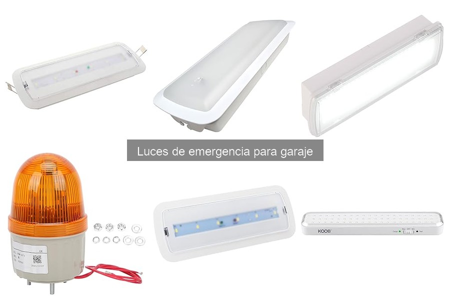 Luces de Emergencia para Garaje: ¿Qué Son y Cómo Funcionan?