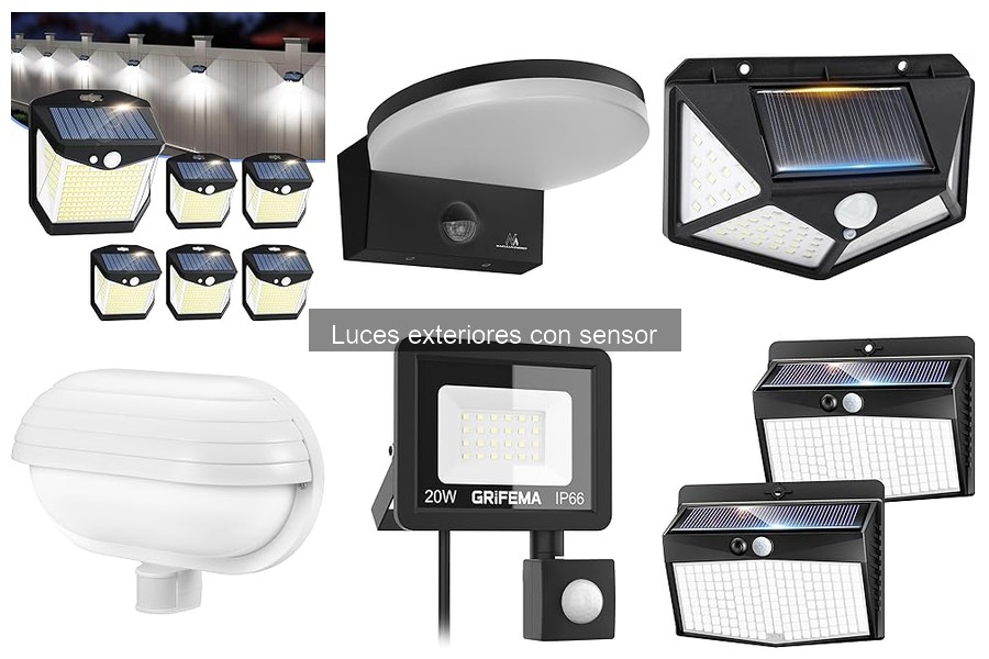 Luces Exteriores con Sensor: ¿Qué Son y Cómo Funcionan?