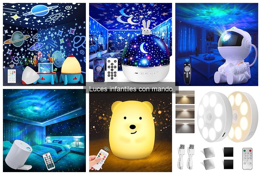 Luces infantiles con mando: Soluciones para habitaciones compartidas