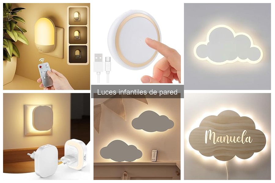 Luces infantiles de pared: ¿Son seguras para los niños?