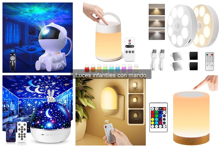 Luces Infantiles LED vs Tradicionales: ¿Cuál Elegir con Mando?