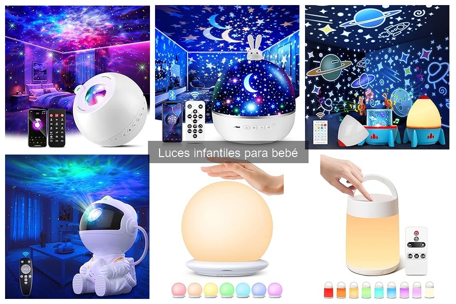 Luces infantiles para bebés: ¿Qué son y sus características?