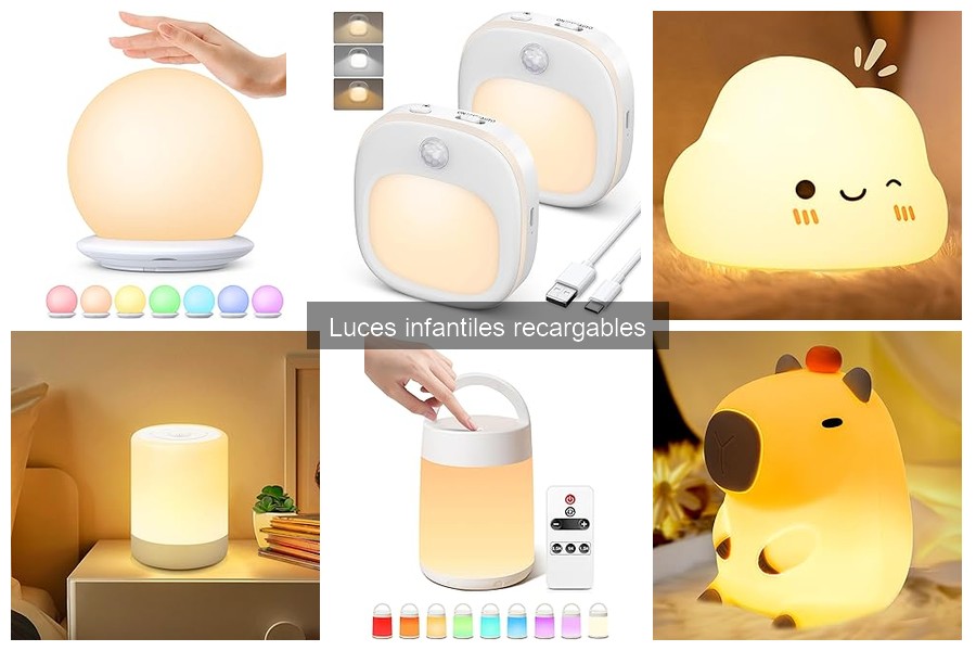 Luces infantiles recargables: ¿Son seguras para los niños?
