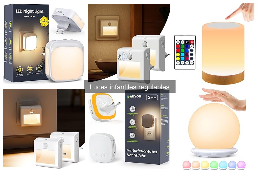 Luces infantiles regulables con temporizador: ¿realmente útiles?