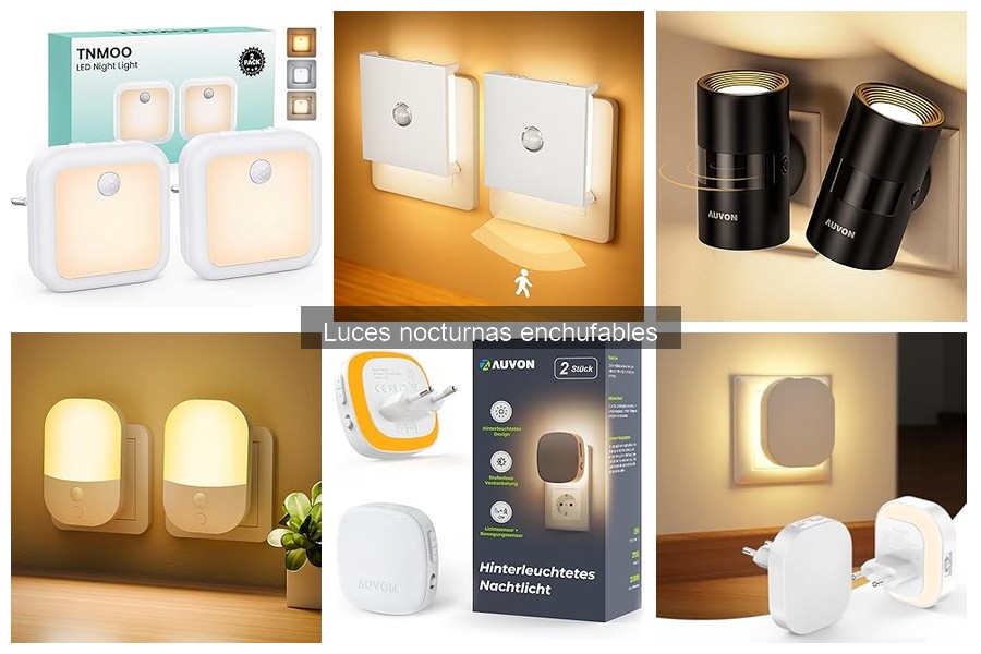 Luces nocturnas enchufables: ¿consumen mucha energía?