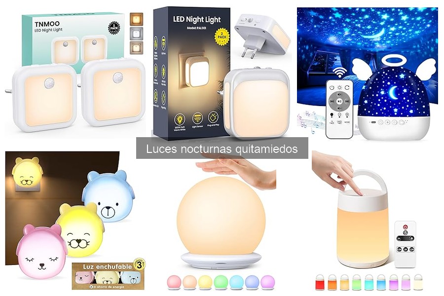 ** Luces Nocturnas Quitamiedos: Seguridad para los Niños