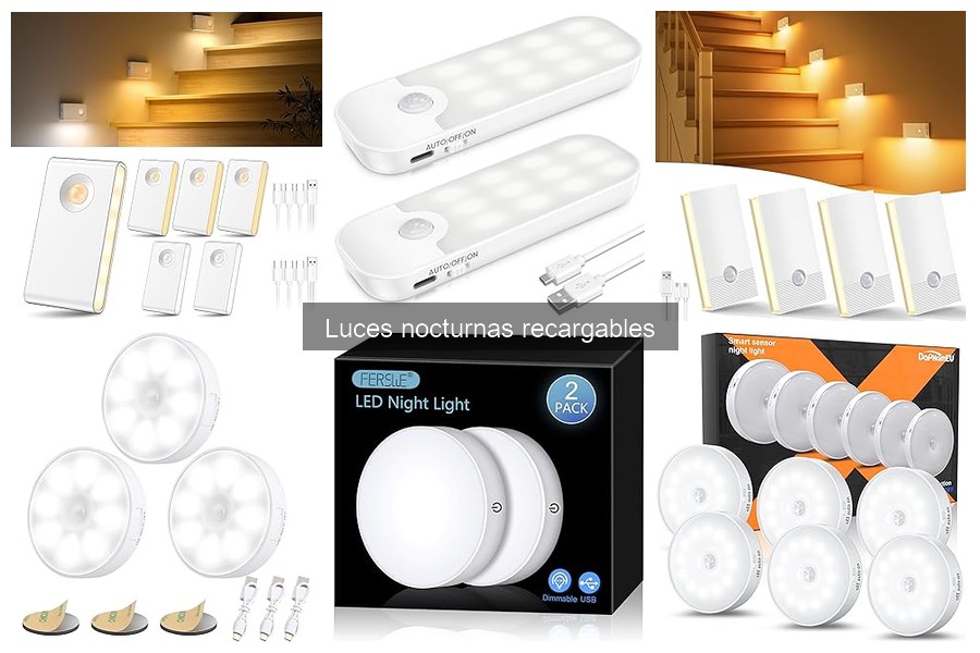 Luces Nocturnas Recargables: ¿Por Qué Son Mejores para el Medio Ambiente?