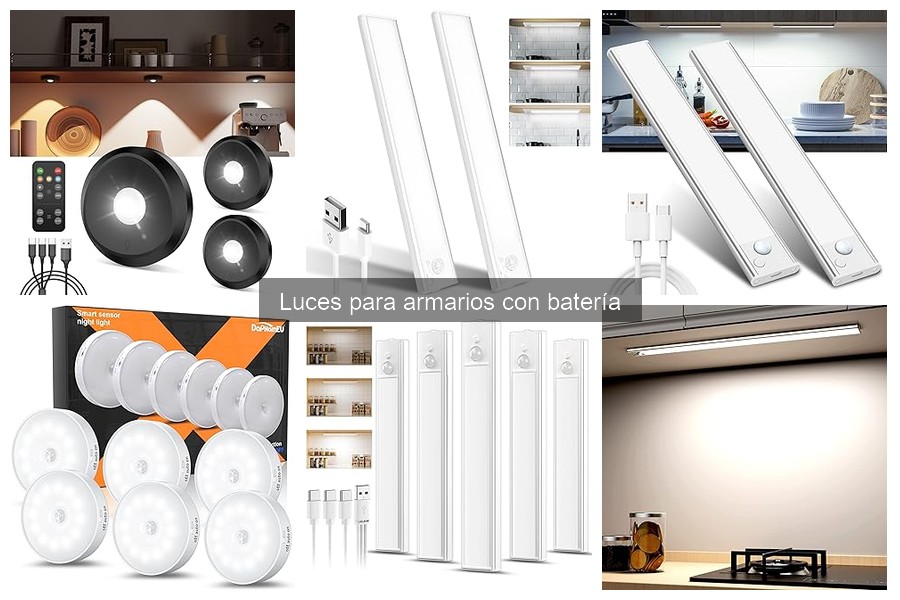 Luces para armarios con sensor de movimiento: ¿valen la pena?