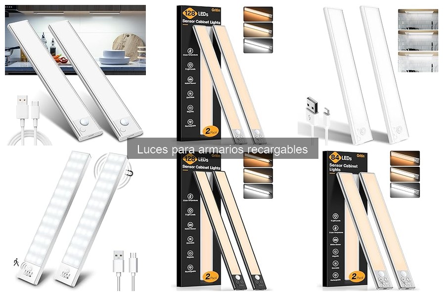 Luces para Armarios Recargables: ¿Qué Son y Cómo Funcionan?