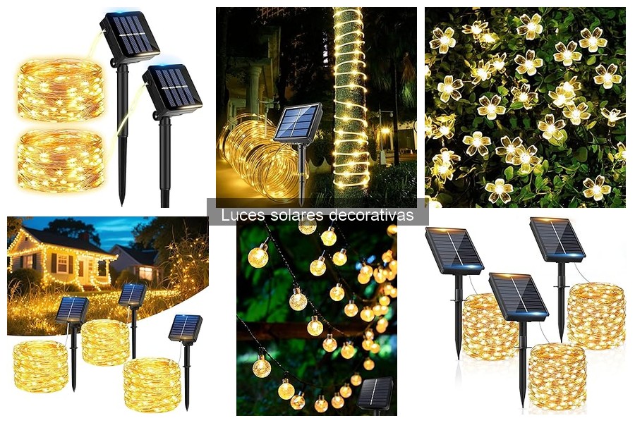 Luces Solares Decorativas: ¿Qué son y cómo funcionan?