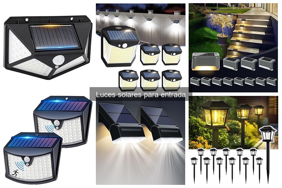 Luces Solares para Entrada: ¿Qué Son y Cómo Funcionan?