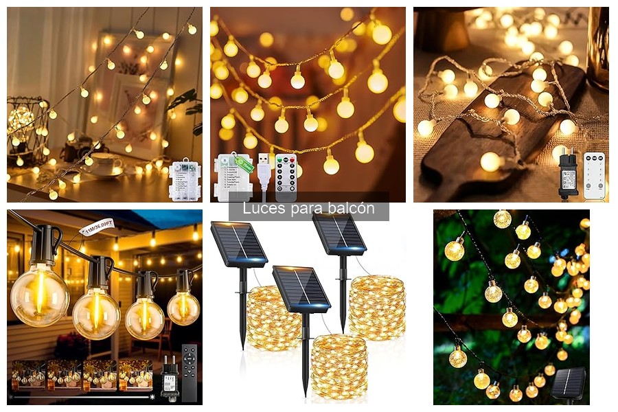 Mantén en buen estado tus luces para balcón fácilmente