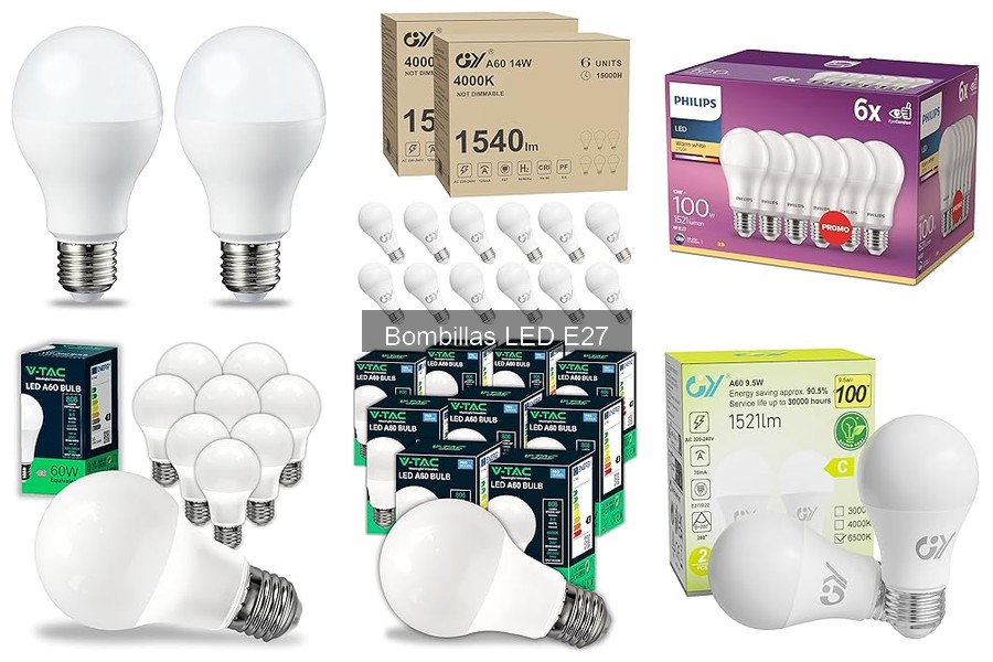 Mantenimiento de bombillas LED E27: consejos útiles