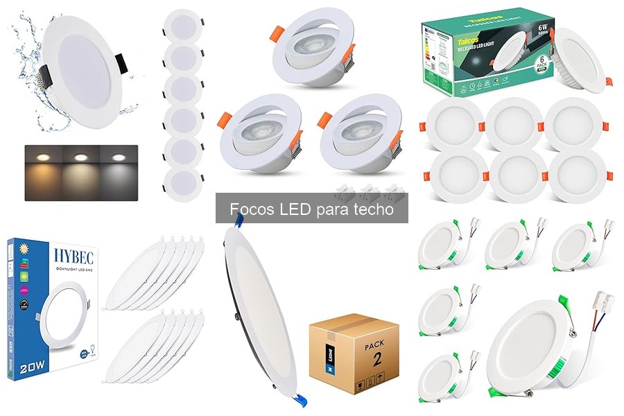 Mantenimiento de focos LED para techo: Consejos esenciales