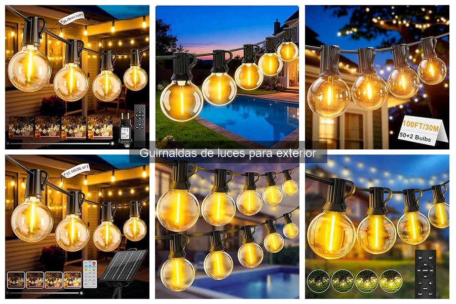 Mantenimiento de guirnaldas de luces exteriores: Consejos útiles