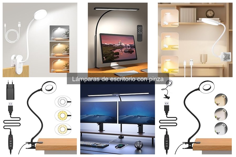 Mantenimiento de Lámparas de Escritorio con Pinza: Consejos Útiles