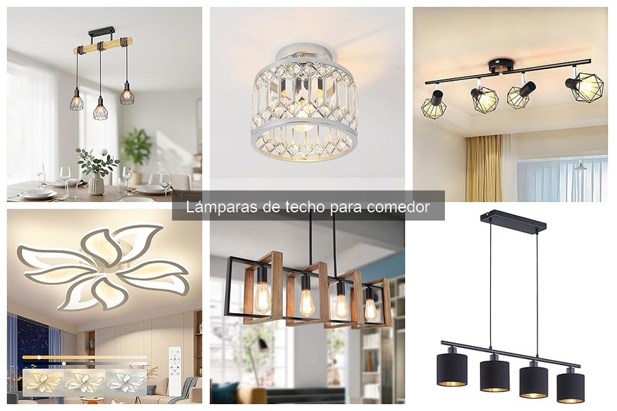 Mantenimiento de lámparas de techo para comedor: consejos útiles