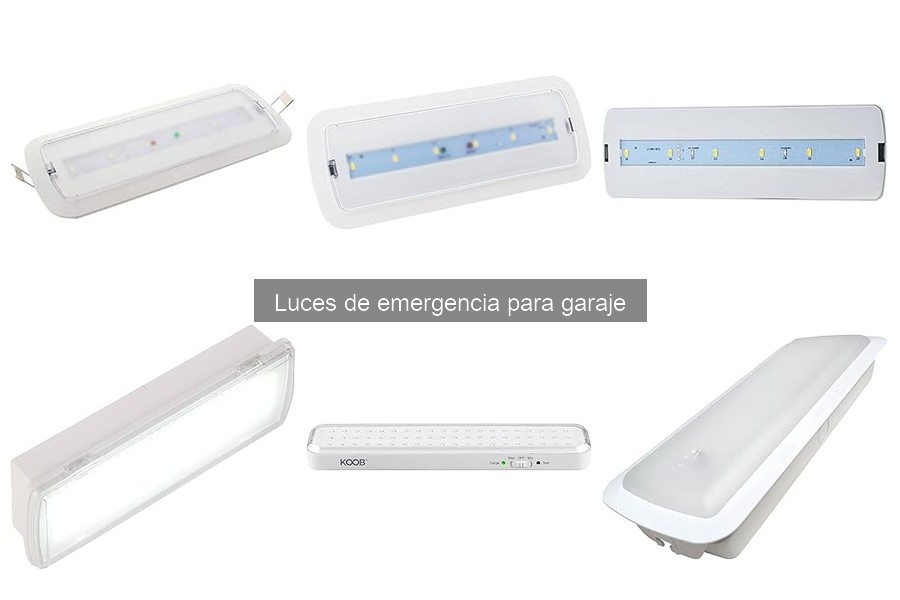 Mantenimiento de luces de emergencia para garaje: Guía práctica