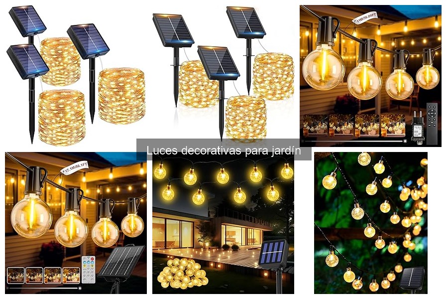 Mantenimiento de luces decorativas para jardín: guía práctica