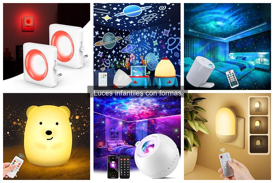 Mantenimiento de luces infantiles con formas: consejos prácticos