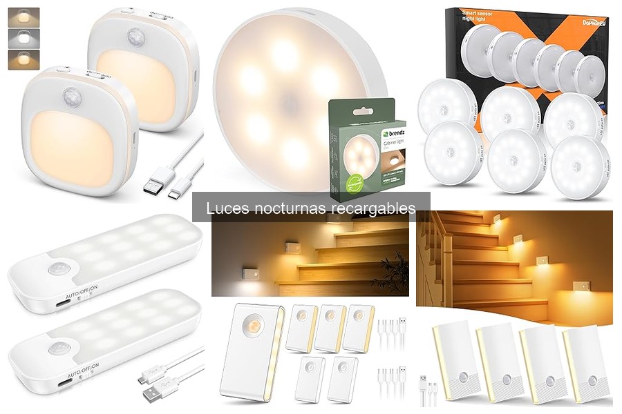 Mantenimiento de luces nocturnas recargables: consejos prácticos
