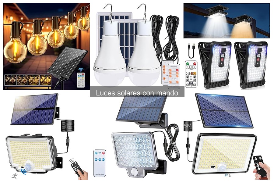 Mantenimiento de luces solares con mando: consejos prácticos