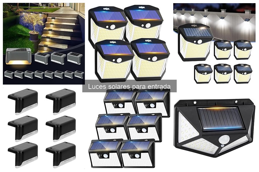 ** Mantenimiento de luces solares para entrada: Guía práctica