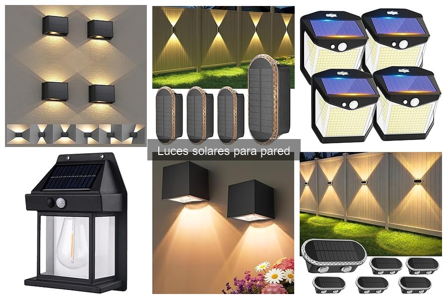 Mantenimiento de luces solares para pared: consejos prácticos