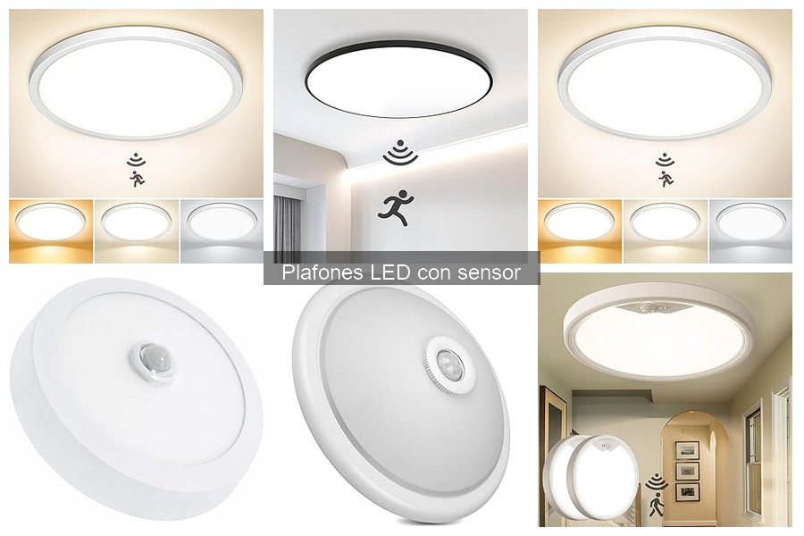 ** Mantenimiento de Plafones LED con Sensor para Prolongar su Vida