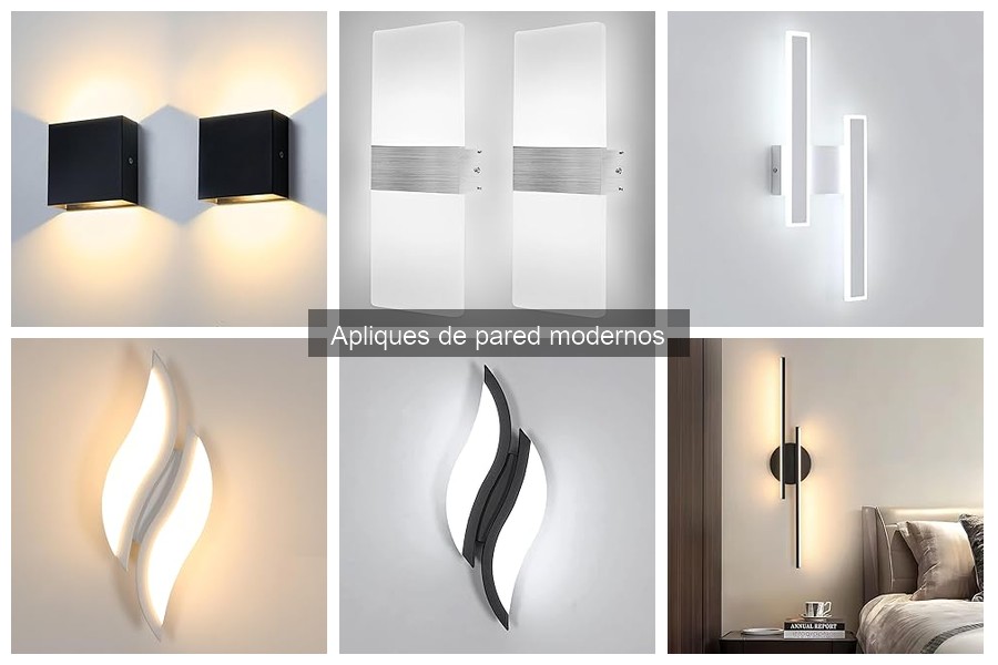 Mantenimiento y limpieza de apliques de pared modernos