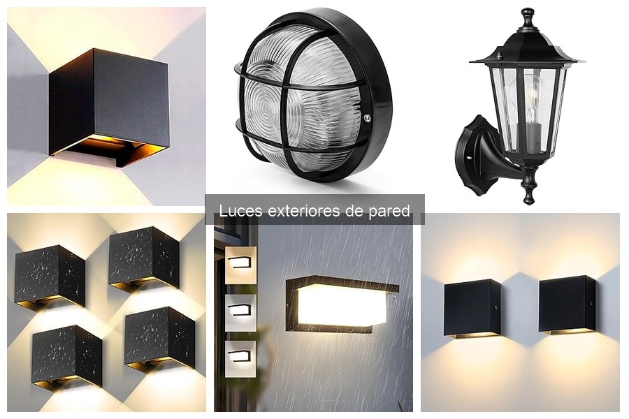 Mantenimiento y limpieza de luces exteriores de pared