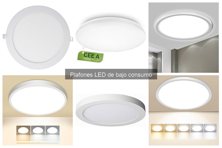 ** Mantenimiento y limpieza de plafones LED de bajo consumo