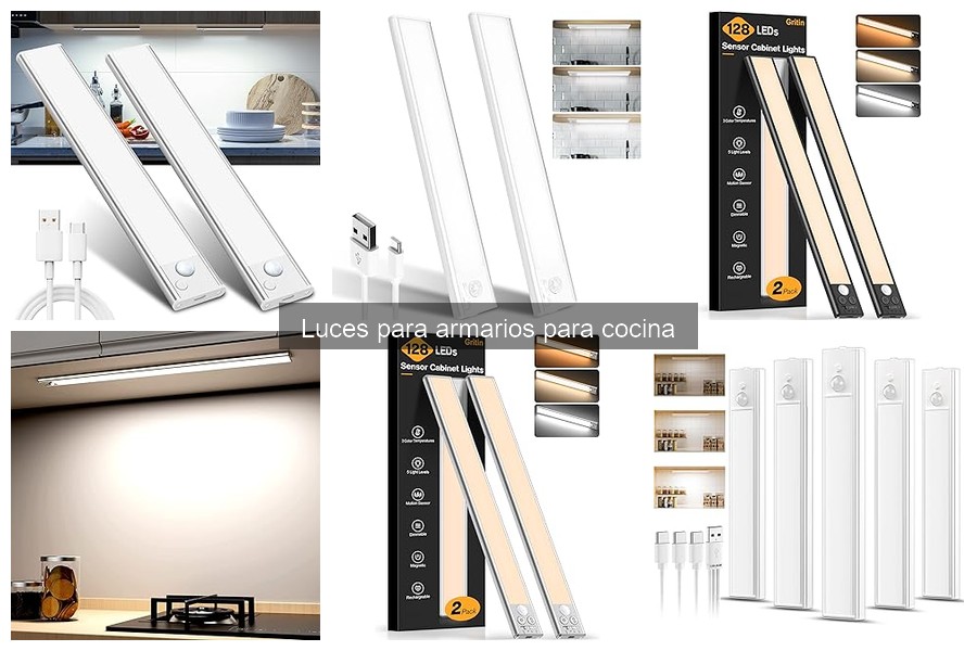 Mejor iluminación para armarios de cocina: ¿qué tipo elegir?