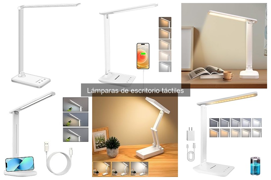Mejores accesorios para lámparas de escritorio táctiles