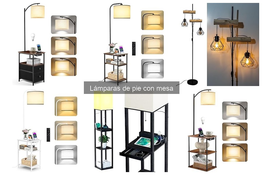 Mejores accesorios para lámparas de pie con mesa