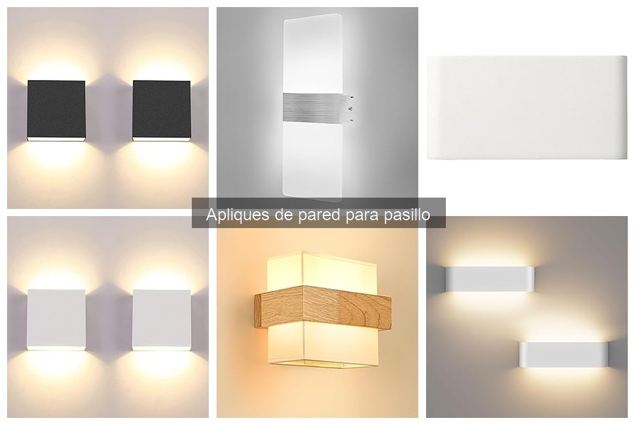 Mejores apliques de pared para pasillo según tu estilo decorativo