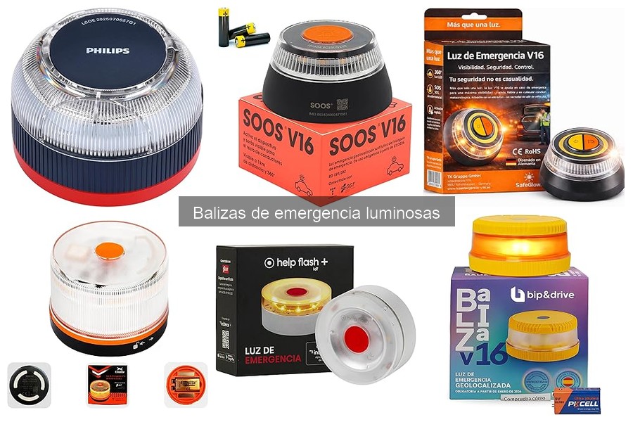 Mejores balizas de emergencia luminosas para camping