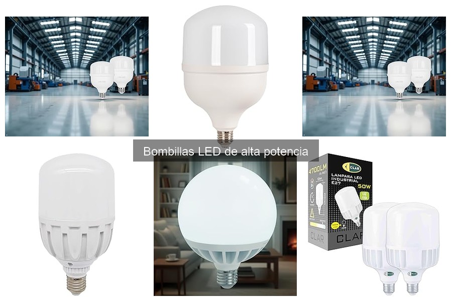 Mejores bombillas LED de alta potencia para el hogar