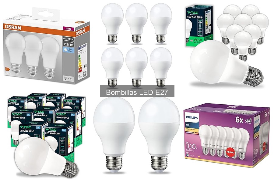 Mejores bombillas LED E27 para reducir el consumo energético
