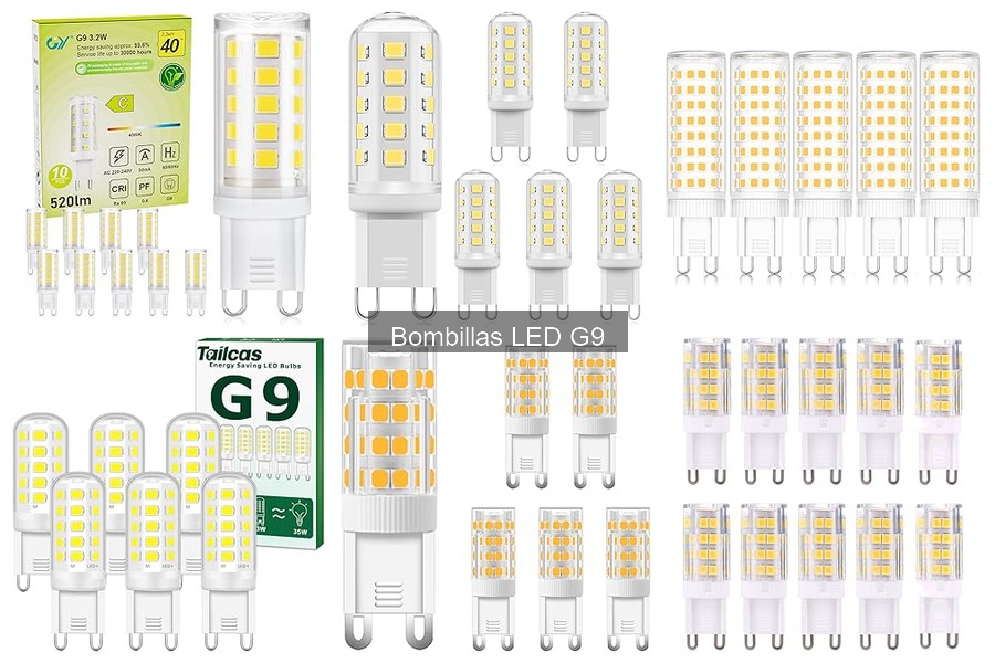 Mejores bombillas LED G9 para iluminación interior