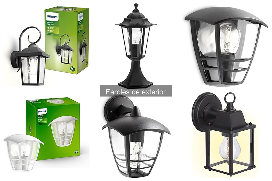 Mejores faroles de exterior para jardín: comparativa 2023