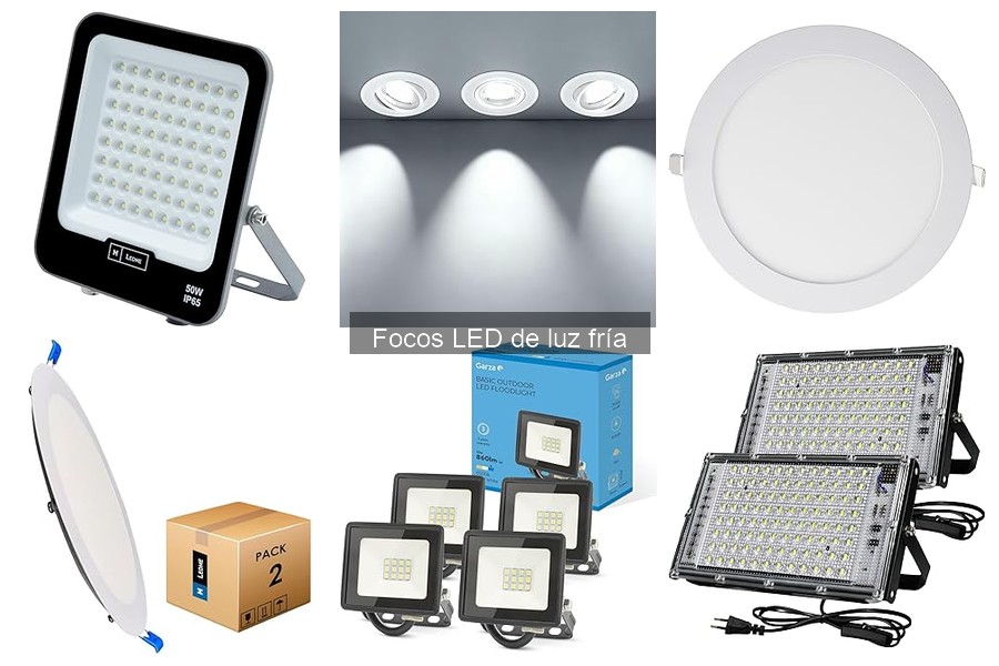 Mejores focos LED de luz fría para habitaciones pequeñas