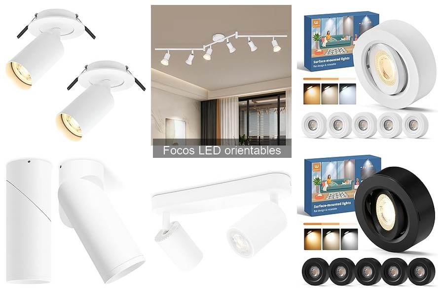 Mejores focos LED orientables para iluminar tu hogar