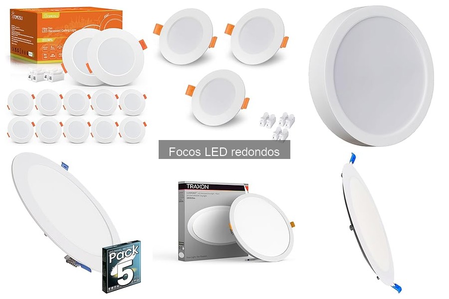 Mejores focos LED redondos para exteriores en 2023