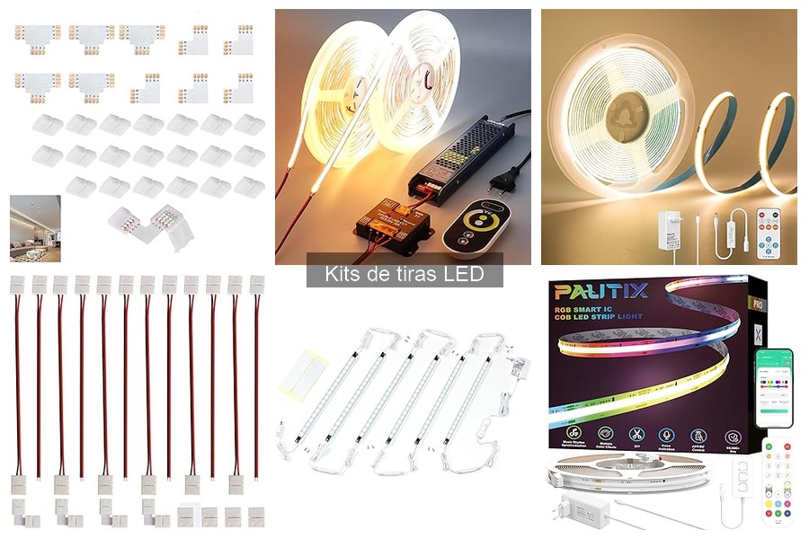 Mejores kits de tiras LED para iluminación en interiores