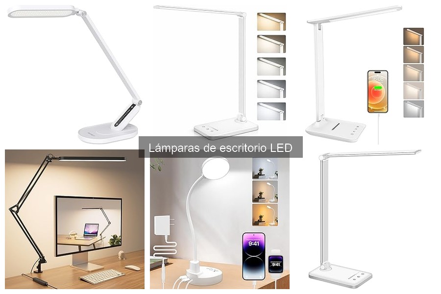 Mejores Lámparas de Escritorio LED: Comparativa 2023