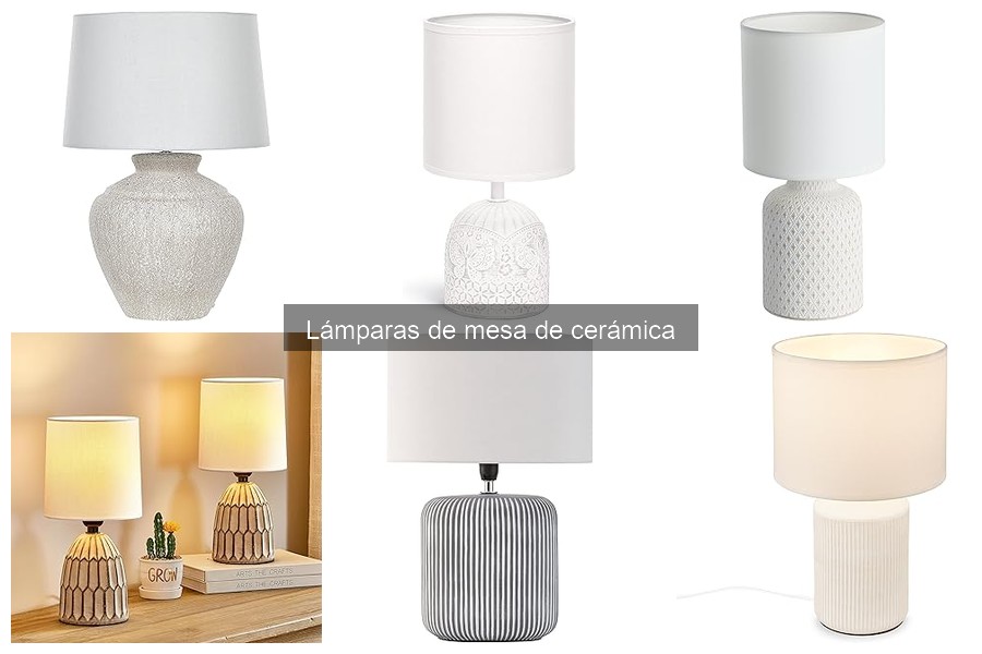 Mejores lámparas de mesa de cerámica para dormitorios en 2023